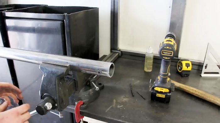 Как легко сделать вырез в трубе native-yes