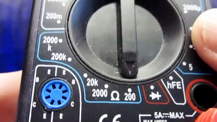 Полная проверка ротора электродвигателя при помощи тестера native-yes