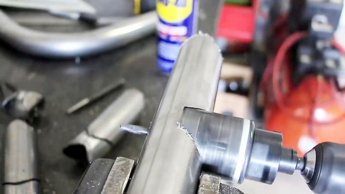 Как легко сделать вырез в трубе native-yes