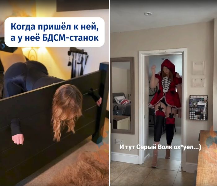 Немного смешных видео с девушками