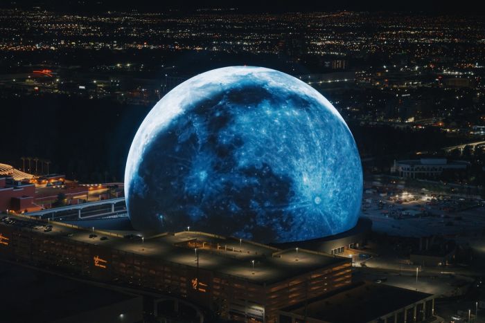 Сфера в Лас Вегасе превратилась в одну из самых ярких достопримечательностей