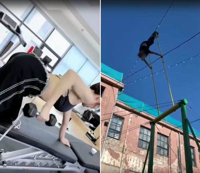 Немного смешного в видео