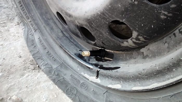 картинка 7c12d5a1eb zamena ventilja za 20 sekund bez snjatija kolesa 16