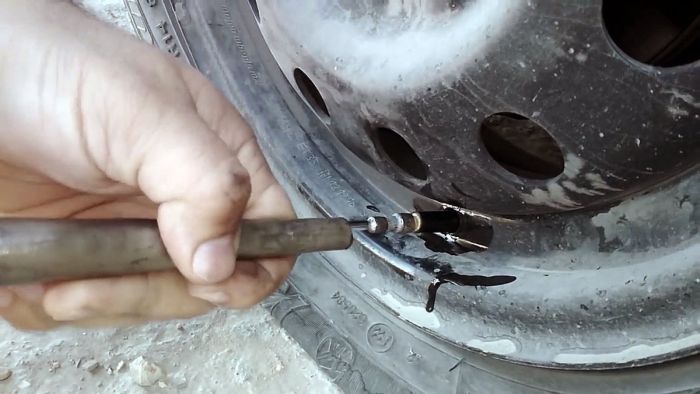 картинка a06d525e20 zamena ventilja za 20 sekund bez snjatija kolesa 14