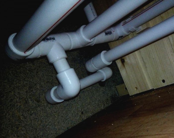 картинка a808edff80 kak izgotovit sushilku dlja obuvi iz plastikovyh trub 7