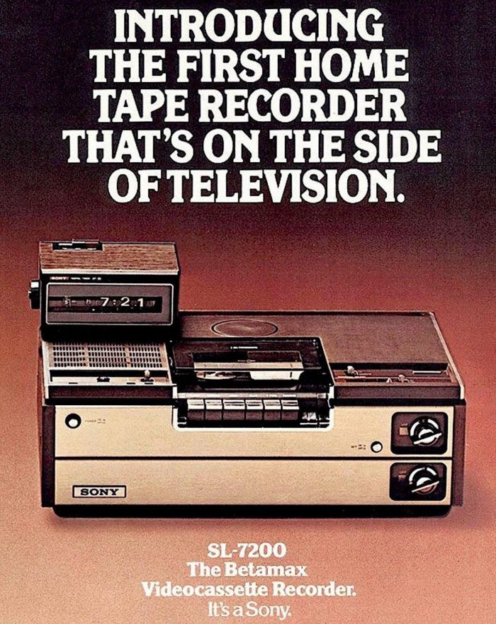 10 мая 1975 года: Sony запускает эру домашнего видео с Betamax