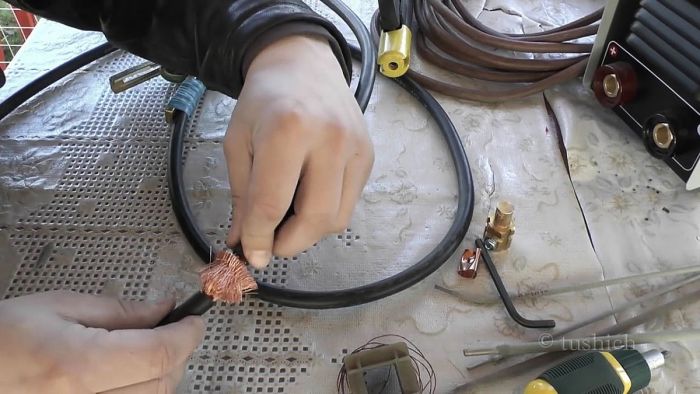 картинка abb59662eb prostoe soedinenie svarochnogo kabelja bez pajki 4