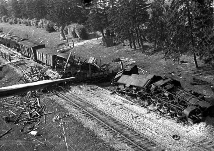 Угон эшелона: дерзкая операция брянских партизан 17 августа 1943 года партизаны, партизанского, августа, только, немцы, состав, фронта, операции, разгрузили, станции, помощью, человек, партизан, Фрунзе, отряда, штаба, поезд, Брянского, состава, пустили