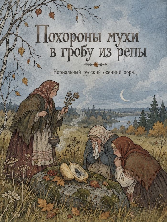 «Похороны мух» : жутковатый, но весёлый обряд наших предков